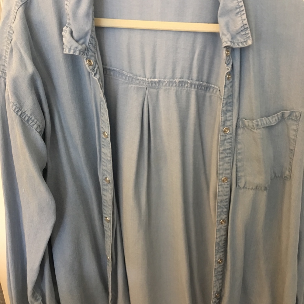 Denim Button Up